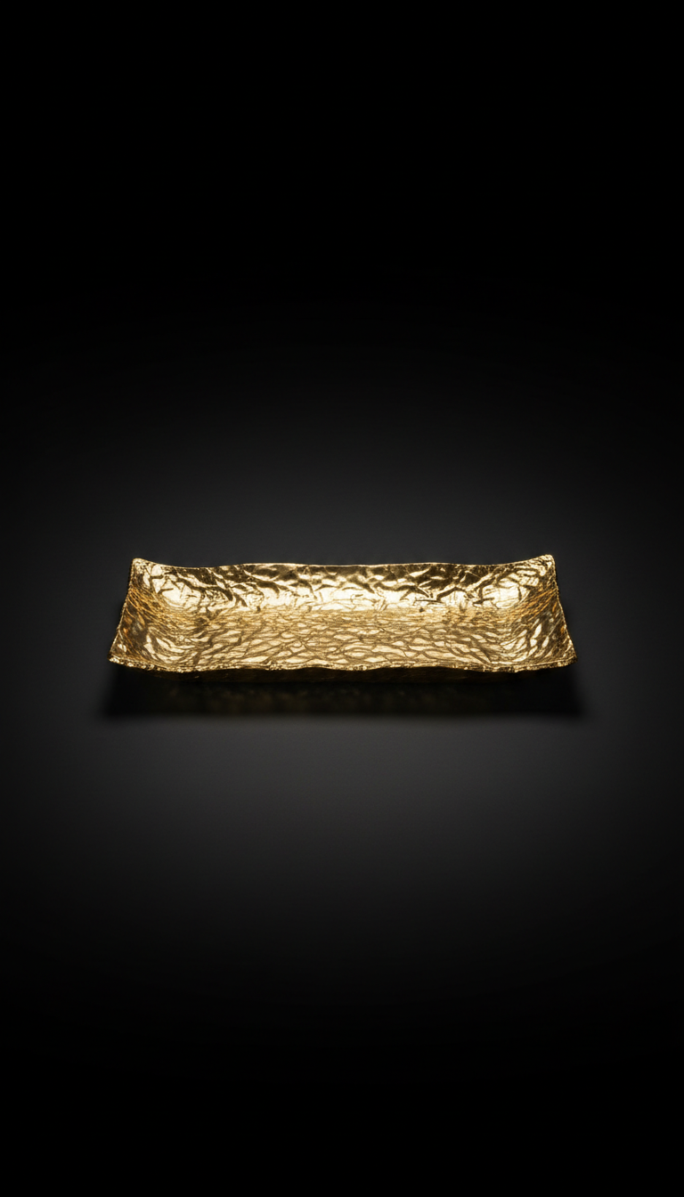 Gold Foil Accent Tray
